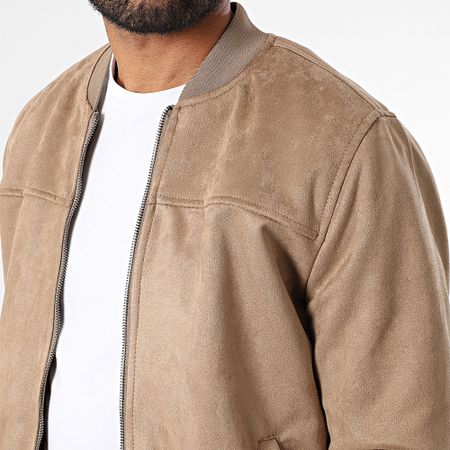 Armita - Chaqueta bomber 520 beige de ante