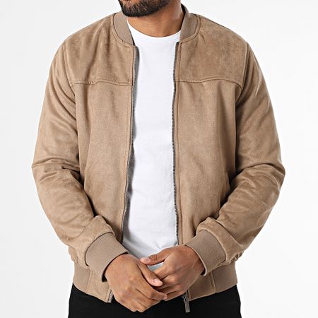 Armita - Chaqueta bomber 520 beige de ante