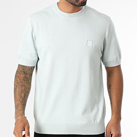 BOSS - Kanache Mesh Tee Shirt 50538267 Azul claro
