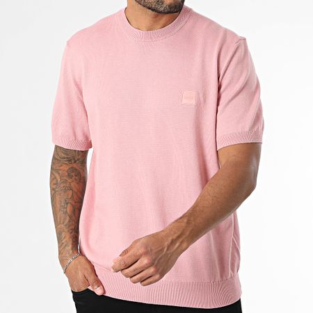 BOSS - Camiseta de malla Kanache 50538267 Rosa