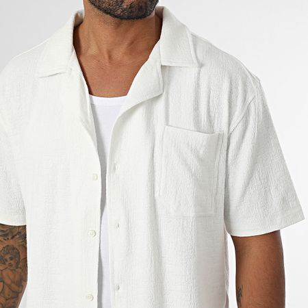 Classic Series - Conjunto de camisa de manga corta y pantalón 309 Beige claro