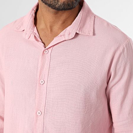 KZR - Camisa de manga larga 052 Rosa