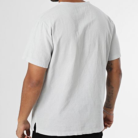KZR - Camiseta cuello pico 055 Gris