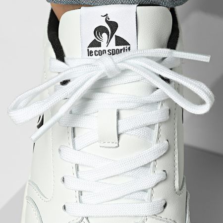 Le Coq Sportif - Zapatillas Master 2510510 Optical Blanco Negro