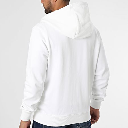 Tommy Hilfiger - Hilfiger Stacked 9375 Sudadera con capucha y cremallera Beige claro