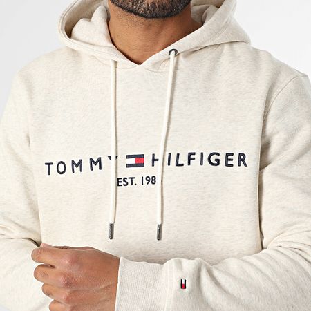 Tommy Hilfiger - Tommy Logo Sudadera 1599 Beige Chiné