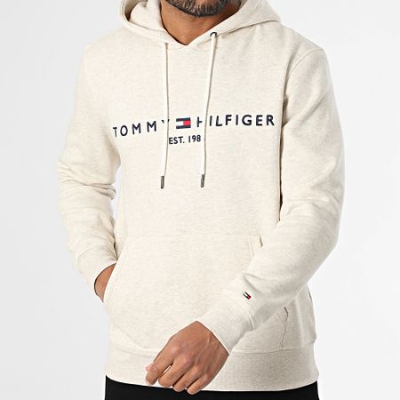 Tommy Hilfiger - Tommy Logo Sudadera 1599 Beige Chiné