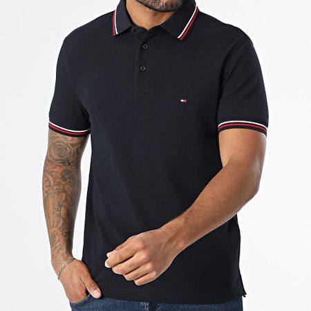Tommy Hilfiger - Polo Slim Fit de manga corta 7346 Azul marino