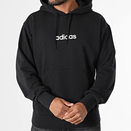 Adidas Performance - Sudadera con capucha de lino JN1776 Negro