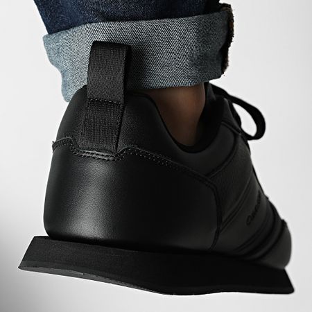 Calvin Klein - Zapatillas Low Prof Laceup Tape 1897 Triple Negro