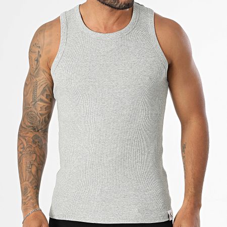 Calvin Klein - Camiseta de tirantes NB4319 Gris jaspeado