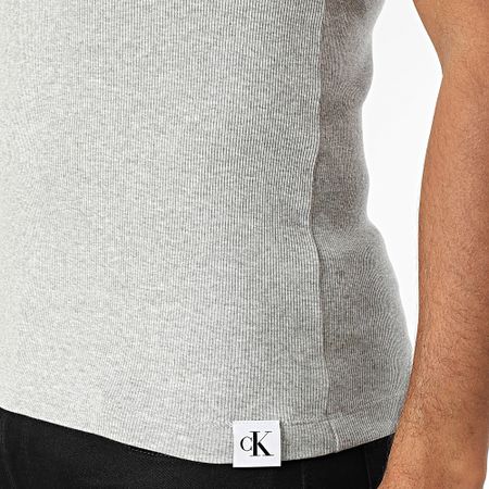 Calvin Klein - Camiseta de tirantes NB4319 Gris jaspeado
