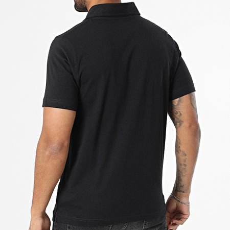 New Balance - Polo de manga corta MT51504 Negro