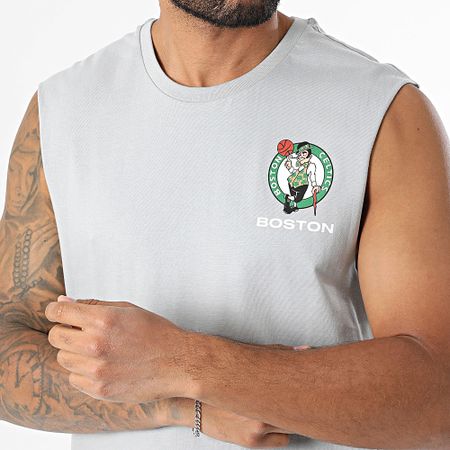 New Era - Camiseta de tirantes NBA Graphic Boston Celtics 60667738 Gris