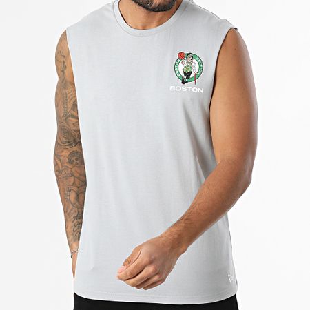 New Era - Camiseta de tirantes NBA Graphic Boston Celtics 60667738 Gris