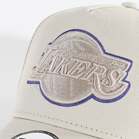 New Era - Gorra Tonal Outline Efram LA Lakers 60667450 Beige