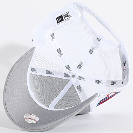 New Era - NY Yankees Trucker Gorra Parche Lateral 60667444 Gris Blanco