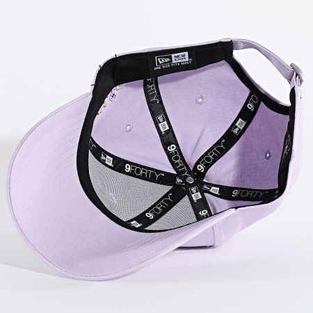 New Era - Gorra Icono Floral Mujer 9Forty NY Yankees 60667486 Floral Violeta