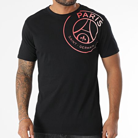 PSG - Camiseta Big Logo Cropped Paris Saint Germain P24279C Negro