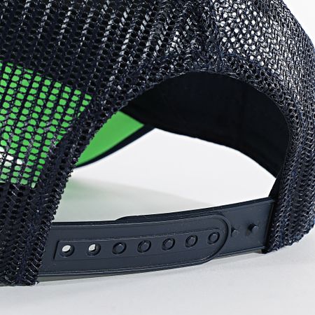 Watts - Tribe Trucker Cap Azul Marino Verde Fluo