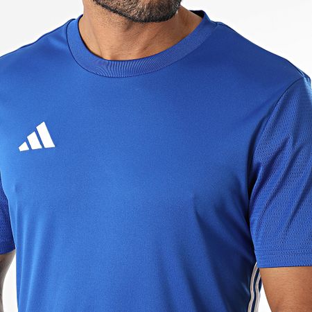 Adidas Performance - Tabela 23 Stripes Tee Shirt H44528 Azul Real