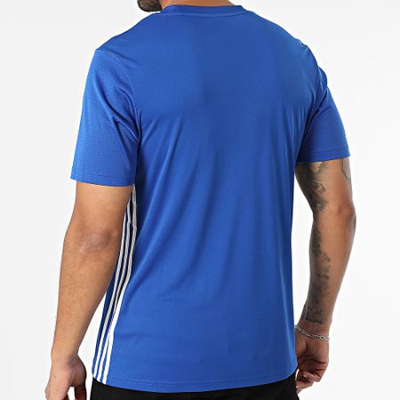 Adidas Performance - Tabela 23 Stripes Tee Shirt H44528 Azul Real