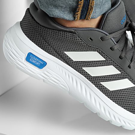 Adidas Performance - Cloudfoam Comfy Zapatillas IH6131 Gris Cinco Calzado Blanco Azul Royal