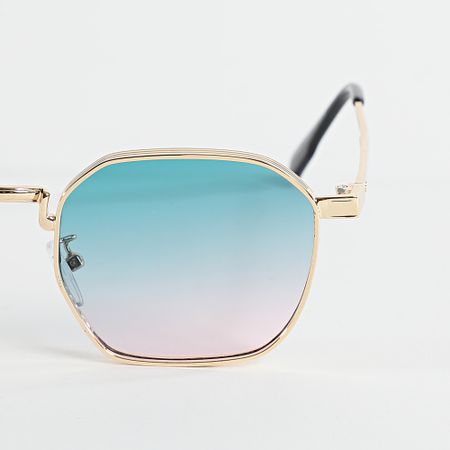 Frilivin - Gafas de sol 985 Green Rose Gold