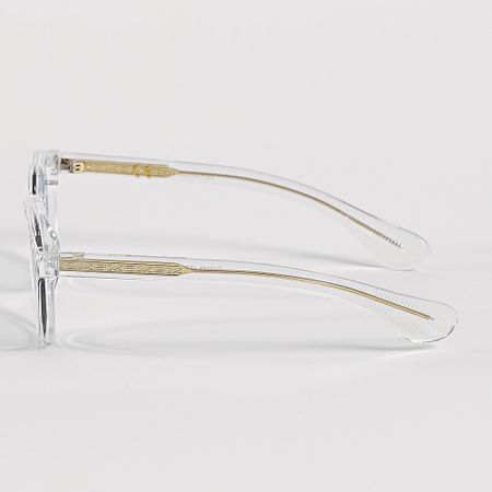 Frilivin - 169 Azul claro Rosa Gradiente Gafas de sol transparentes