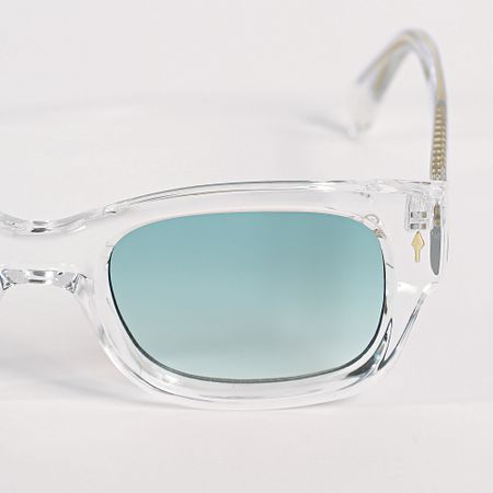 Frilivin - 168 Gafas de sol verdes transparentes