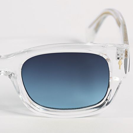 Frilivin - 168 Gafas de sol transparentes azul marino