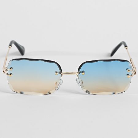 Frilivin - Gafas de sol 980 Blue Orange Gold