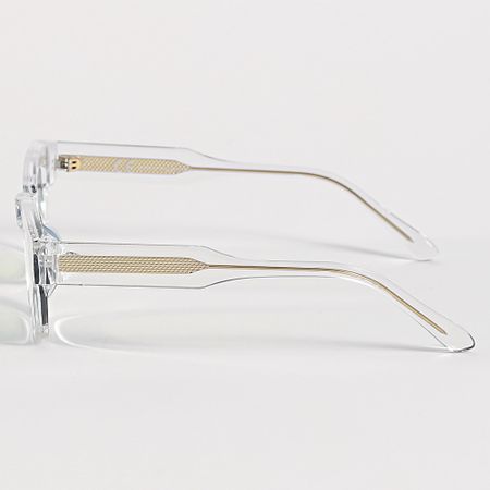 Frilivin - 038 Gafas de sol transparentes azul marino
