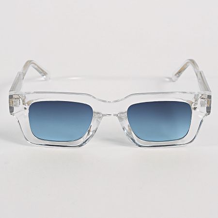 Frilivin - 038 Gafas de sol transparentes azul marino
