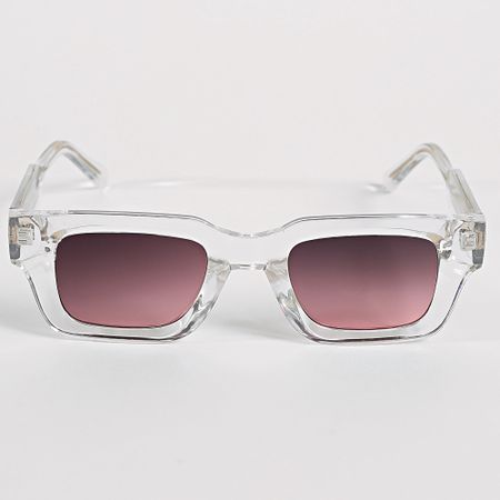 Frilivin - 038 Gafas de sol rosa transparente