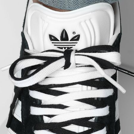 Adidas Originals - Gazelle BB5476 Core Negro Blanco Oro Metálico Zapatillas de deporte