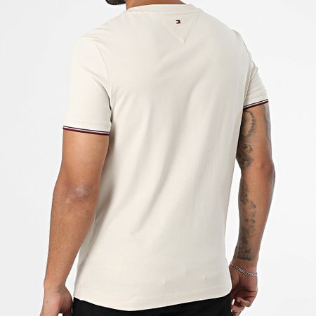 Tommy Hilfiger - 2584 Camiseta Beige Logo