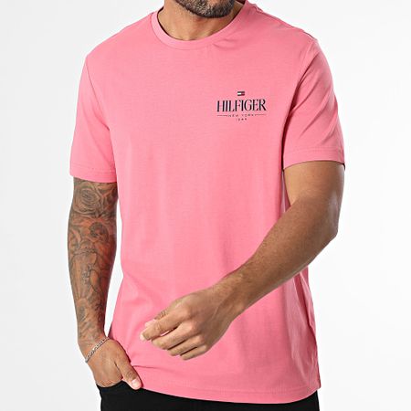 Tommy Hilfiger - Camiseta Hilfiger Stack 9355 Rosa