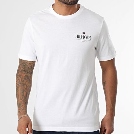 Tommy Hilfiger - Camiseta Hilfiger Stack 9355 Blanca