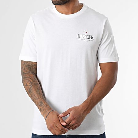Tommy Hilfiger - Camiseta Hilfiger Stack 9355 Blanca