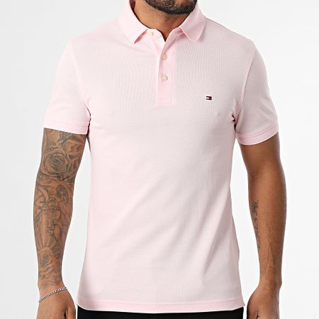 Tommy Hilfiger - Polo Slim Manga Corta 1985 7771 Rosa