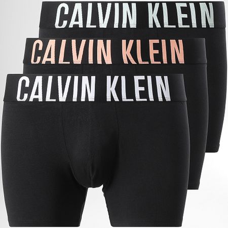 Calvin Klein - Juego de 3 calzoncillos negros NB3609A