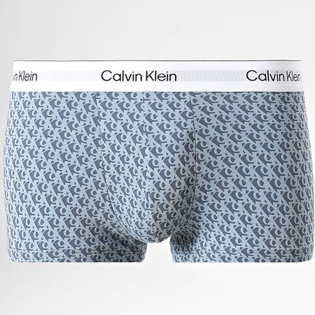 Calvin Klein - Juego de 3 bóxers bajos 4389 Azul claro Verde