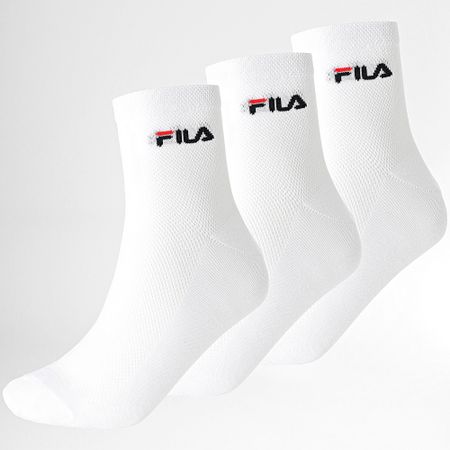 Fila - Lote de 3 pares de calcetines F1742 Blanco