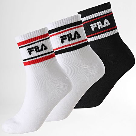 Fila - Lote De 3 Pares De Calcetines F5609 Negro Blanco