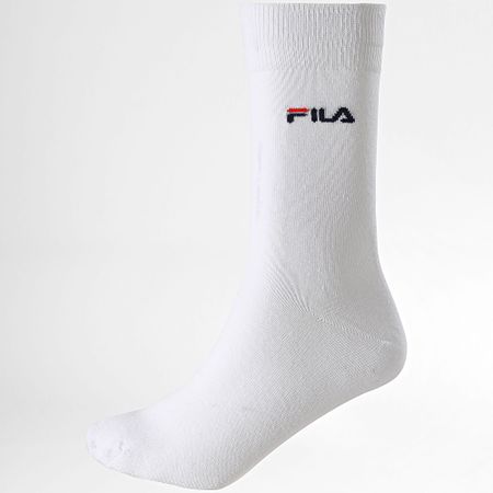 Fila - 3 Pares De Calcetines F9630 Blanco Gris Negro