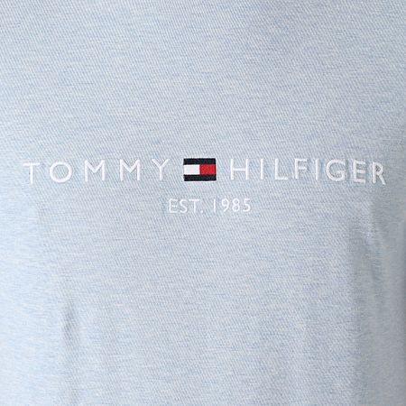 Tommy Hilfiger - 1797 Camiseta Azul Claro Logo Slim
