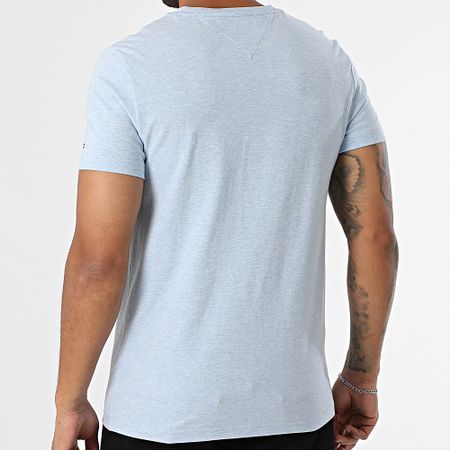 Tommy Hilfiger - 1797 Camiseta Azul Claro Logo Slim
