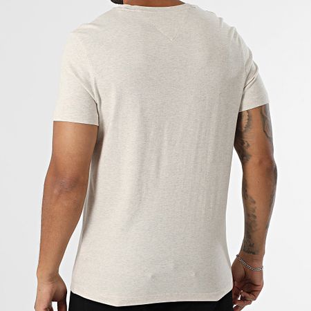 Tommy Hilfiger - Slim Tee Shirt Logo 1797 Beige Chiné