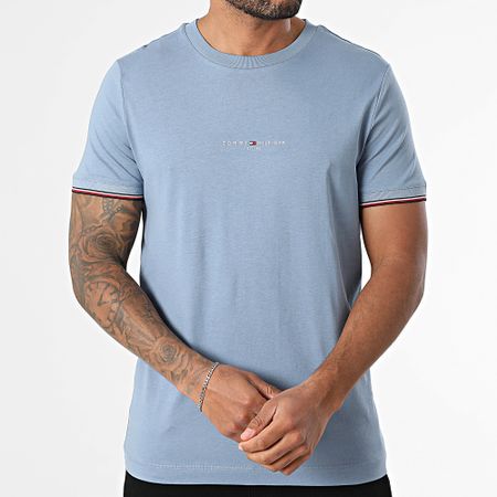 Tommy Hilfiger - 2584 Logo Tee Shirt Azul claro